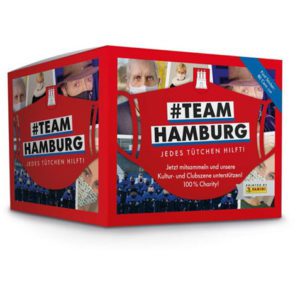 50 Tüten Panini Team Hamburg Sticker 1 x Display Sammelalbum