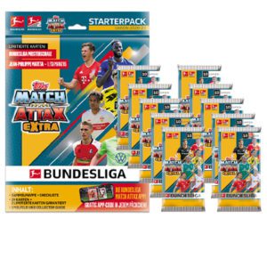 40 Booster Topps Match Attax Extra 2020/2021 Starterpack 2 x Display 