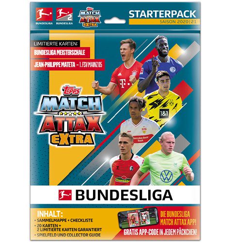 Sticker 3-2 Bundesliga Meisterschale TOPPS Bundesliga 2019/2020 