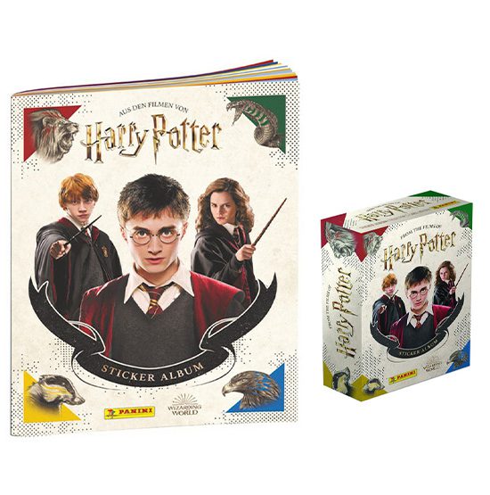 Panini Harry Potter Sticker & Cards Version 2020-2 x Displays je 36 Tüten 
