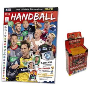Blue Ocean Handball Sticker Sammelbum + Display