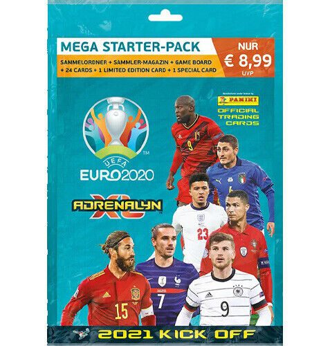 Panini Adrenalyn EURO 2020-50 verschiedene Sonderkarten 