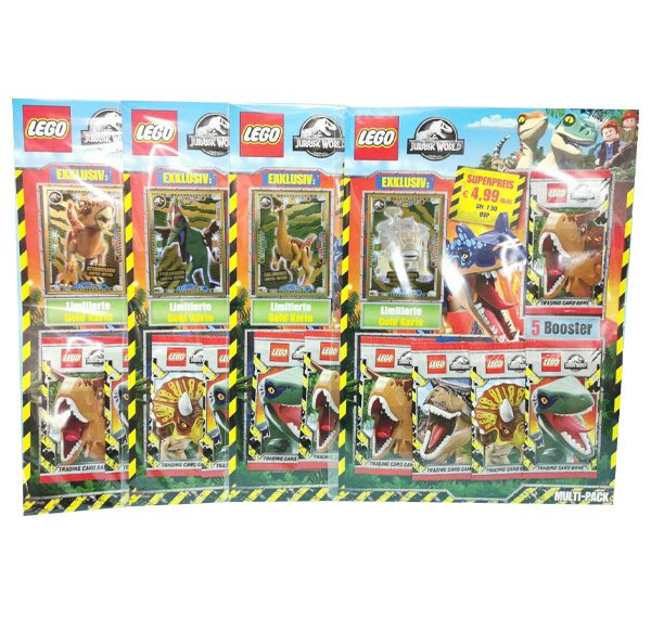 LE8 Lego Ninjago™ Serie 5 Trading Card Game alle 4 Multipack limitierte LE5 