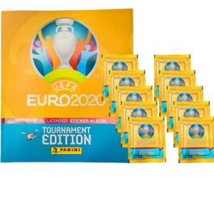 Panini EURO 2020 Sticker Tournament - Album + 10x Tüten