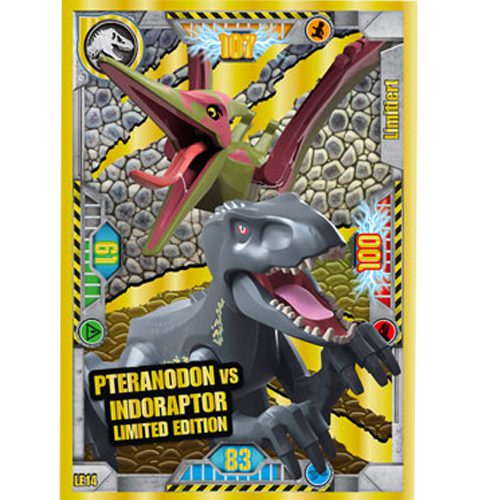 Lego Jurassic World LE14 Pteranodon vs Indoraptor