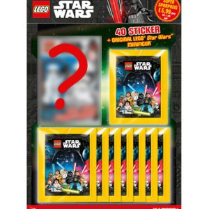 Blue Ocean  Lego Star Wars Sticker Serie 1 x Display 36 Tüten 