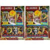 Lego Ninjago Serie 6 Trading Cards "DIE INSEL" - 2x Multipack2 mit LE18 & LE21