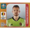 Panini EURO 2020 Sticker Nr 125 Simon Mignolet