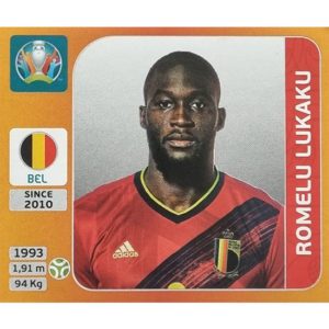 Panini EURO 2020 Sticker Nr 142 Romelu Lukaku