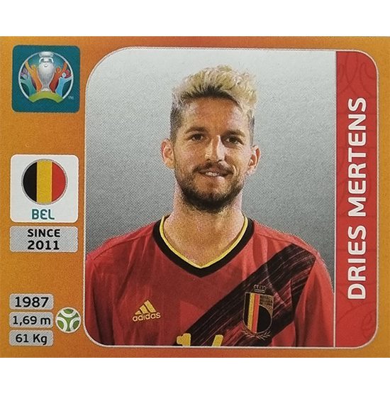 Panini EURO 2020 Sticker Nr 143 Dries Mertens