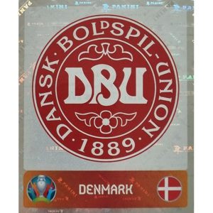 Panini EURO 2020 Sticker Nr 156 Denmark Logo