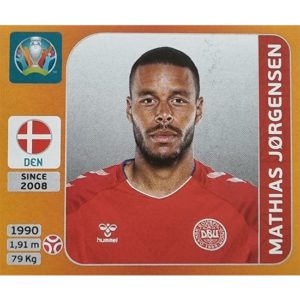 Panini EURO 2020 Sticker Nr 160 Mathias Jorgensen