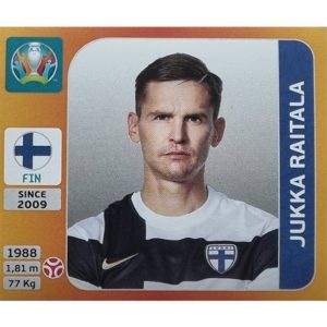 Panini EURO 2020 Sticker Nr 183 Jukka Raitala