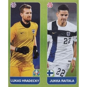 Panini EURO 2020 Sticker Nr 198 Hradecky Raitala