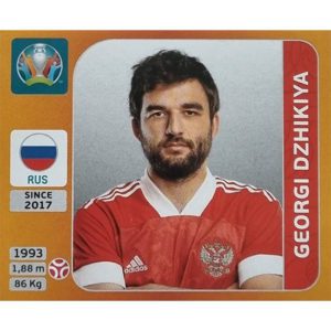Panini EURO 2020 Sticker Nr 213 Georgi Dzhikiya