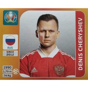 Panini EURO 2020 Sticker Nr 219 Denis Cheryshev