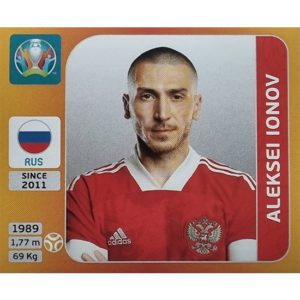 Panini EURO 2020 Sticker Nr 222 Aleksei Ionov