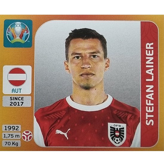 Panini EURO 2020 Sticker Nr 241 Stefan Lainer