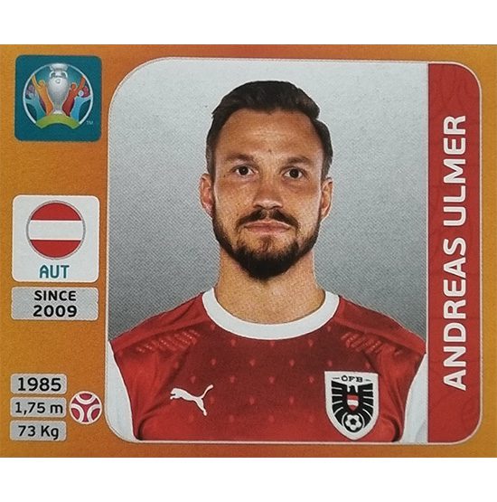 Panini EURO 2020 Sticker Nr 244 Andreas Ulmer