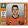 Panini EURO 2020 Sticker Nr 273 Matthijs de Ligt