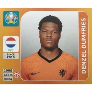 Panini EURO 2020 Sticker Nr 275 Denzel Dumfries