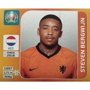 Panini EURO 2020 Sticker Nr 286 Steven Bergwijn