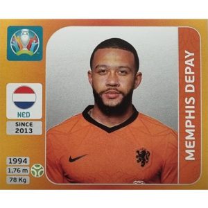 Panini EURO 2020 Sticker Nr 288 Memphis Depay