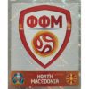 Panini EURO 2020 Sticker Nr 289 North Macedonia Logo