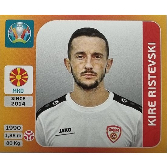 Panini EURO 2020 Sticker Nr 294 Kire Ristevski