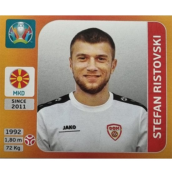 Panini EURO 2020 Sticker Nr 295 Stefan Ristovski