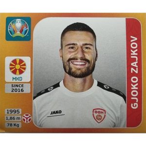 Panini EURO 2020 Sticker Nr 297 Gjoko Zajkov