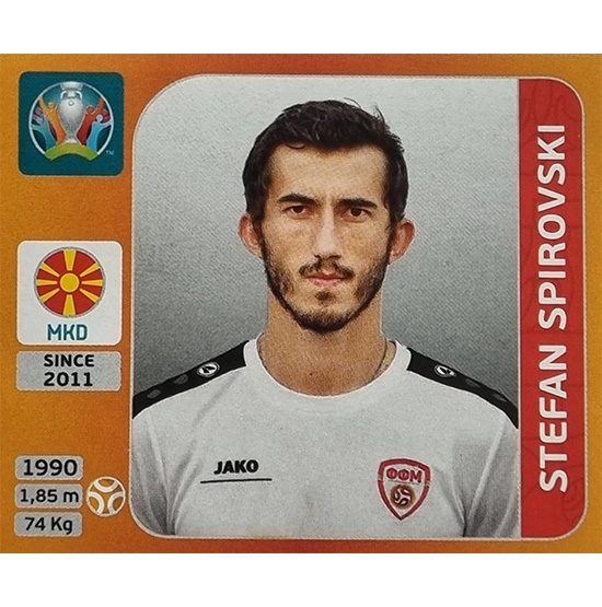 Panini EURO 2020 Sticker Nr 304 Stefan Spirovski