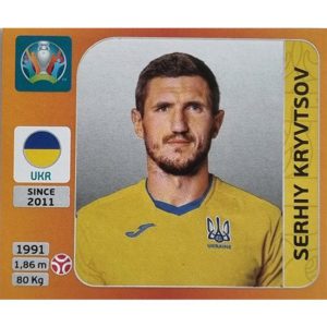 Panini EURO 2020 Sticker Nr 326 Serhiy Kryvtsov