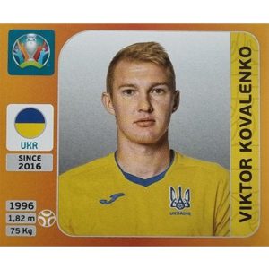 Panini EURO 2020 Sticker Nr 332 Viktor Kovalenko