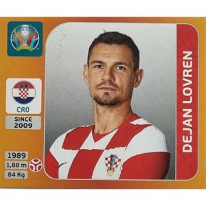 Panini EURO 2020 Sticker Nr 352 Dejan Lovren