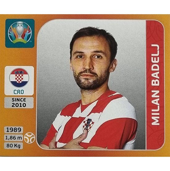 Panini EURO 2020 Sticker Nr 357 Milan Badelj