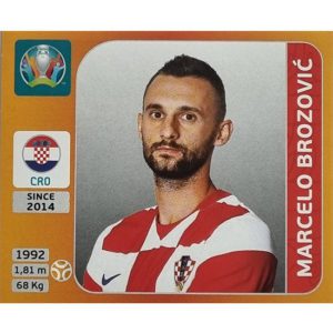 Panini EURO 2020 Sticker Nr 358 Marcelo Brozovic