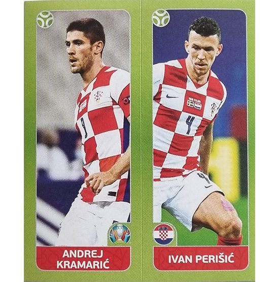 Panini EURO 2020 Sticker Nr 373 Kramaric Perisic