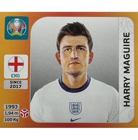 Panini EURO 2020 Sticker Nr 407 Harry Maguire