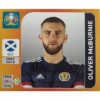 Panini EURO 2020 Sticker Nr 454 Oliver McBurnie