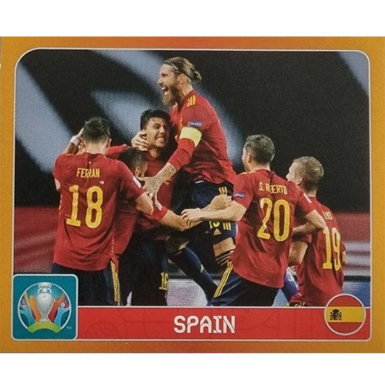 Panini EURO 2020 Sticker Nr 457 Spain