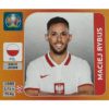 Panini EURO 2020 Sticker Nr 467 Maciej Rybus