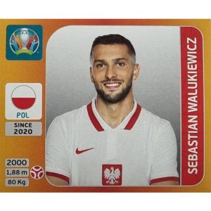 Panini EURO 2020 Sticker Nr 468 Sebastian Walukiewicz