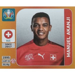 Panini EURO 2020 Sticker Nr 047 Manuel Akanji