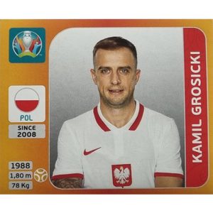 Panini EURO 2020 Sticker Nr 470 Kamil Grosicki