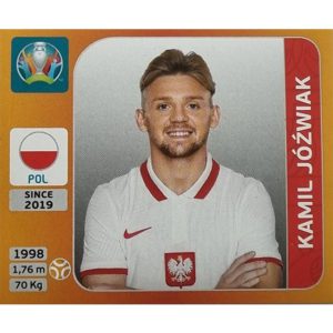 Panini EURO 2020 Sticker Nr 471 Kamil Jozwiak
