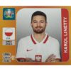 Panini EURO 2020 Sticker Nr 474 Karol Linetty