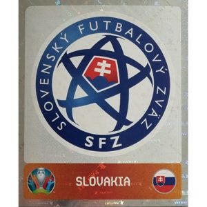 Panini EURO 2020 Sticker Nr 492 Slovakia Logo