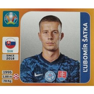 Panini EURO 2020 Sticker Nr 498 Lubomir Satka