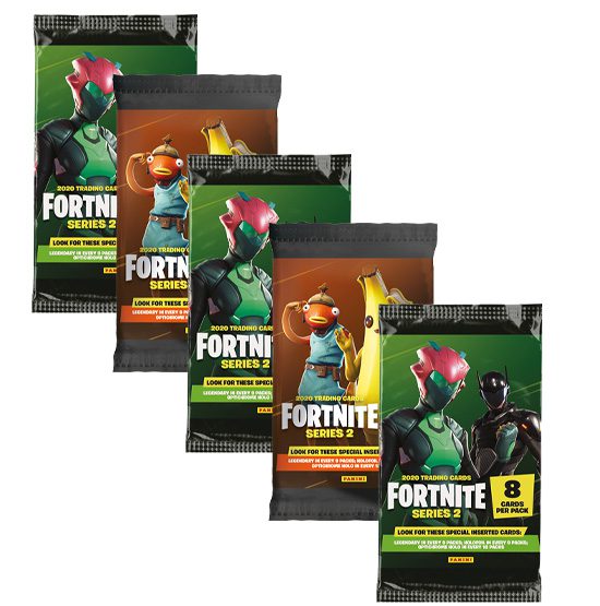Panini Fortnite Series 2 - 5x Booster Trading Cards